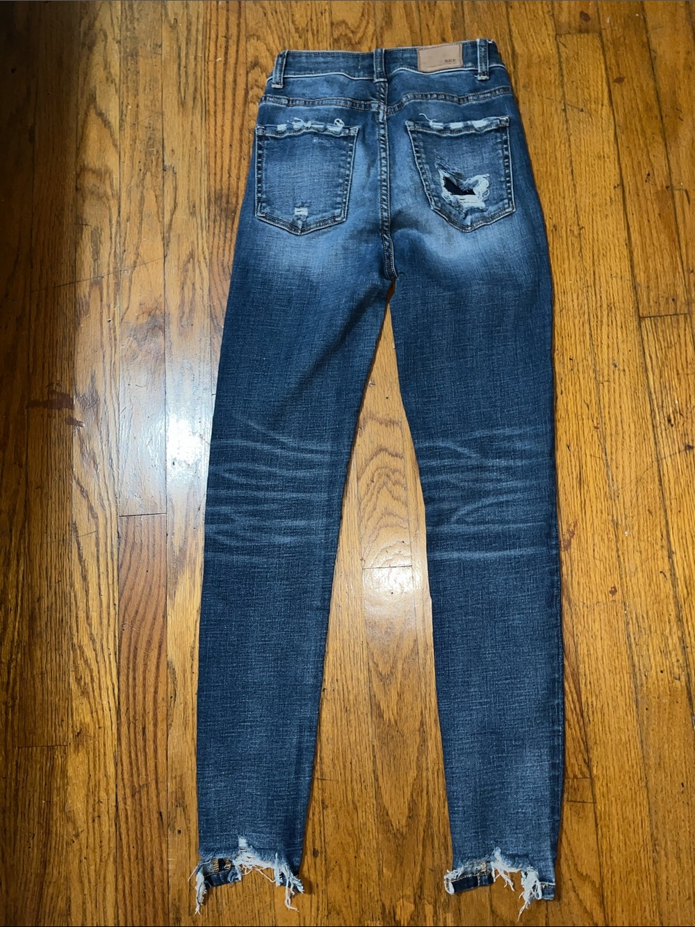 BKE Billie Slim Fit High-Rise Ankle Skinny Denim Jeans - Blue Size 24 - Picture 7 of 11